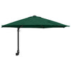 Vidaxl tuinparasol groen 248 x 248 x 148 cm polyester en staal