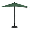 Vidaxl tuinparasol groen 294 x 150 x 223 cm polyester en staal