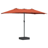 Vidaxl tuinparasol terracotta 385 x 209 x 244 cm polyester - afbeelding 2