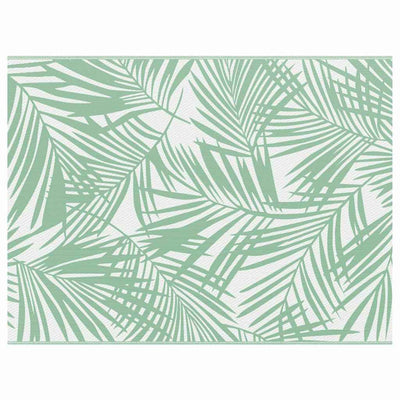 Vidaxl buitentapijt arakil groen en wit 400 × 300 cm 50% polypropyleen