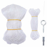 Vidaxl kattennet transparant 6x3 m nylon - afbeelding 3