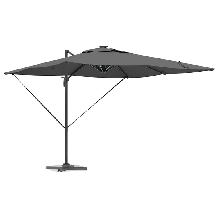 Vidaxl parasol antraciet 286 x 284 x 270 cm aluminium en polyester