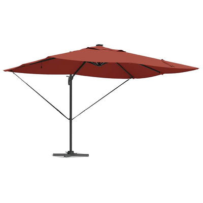 Vidaxl parasol 352 x 251 x 265 cm polyester en aluminium terracotta
