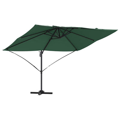 Vidaxl parasol 351 x 250 x 260 cm polyester en aluminium groen