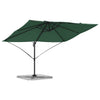 Vidaxl parasol groen 351 x 250 x 260 cm polyester en aluminium