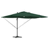 Vidaxl parasol groen 351 x 250 x 253 cm polyester en aluminium