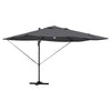 Vidaxl parasol antraciet 351 x 250 x 253 cm polyester en aluminium