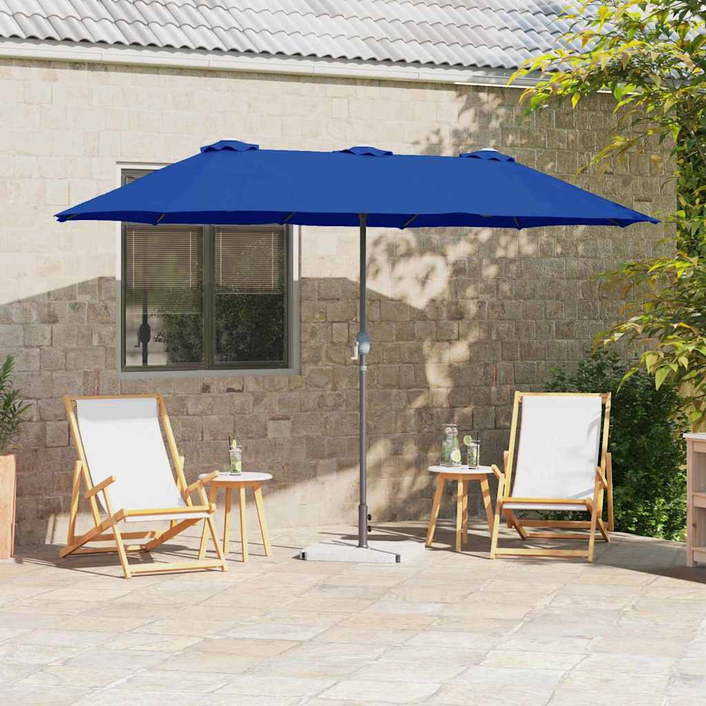 Vidaxl tuinparasol 370 x 197 x 239 cm polyester en aluminium