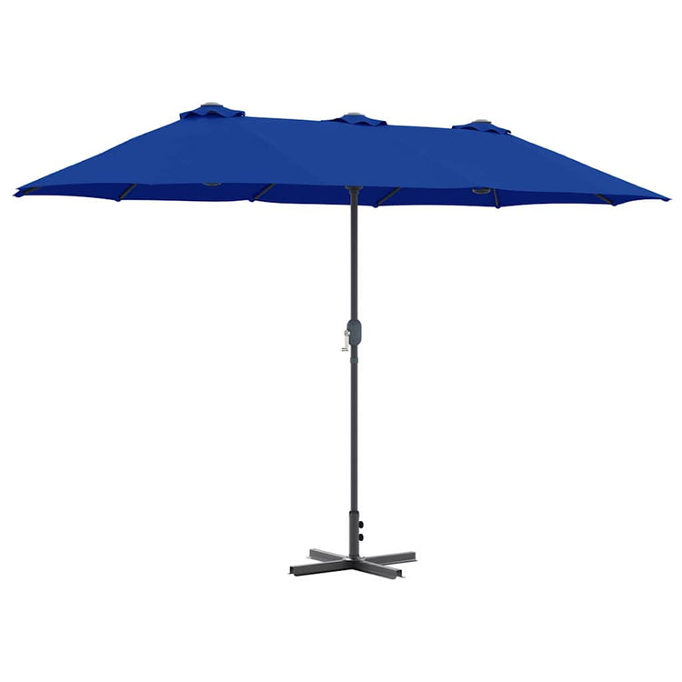 Vidaxl tuinparasol 370 x 197 x 239 cm polyester en aluminium