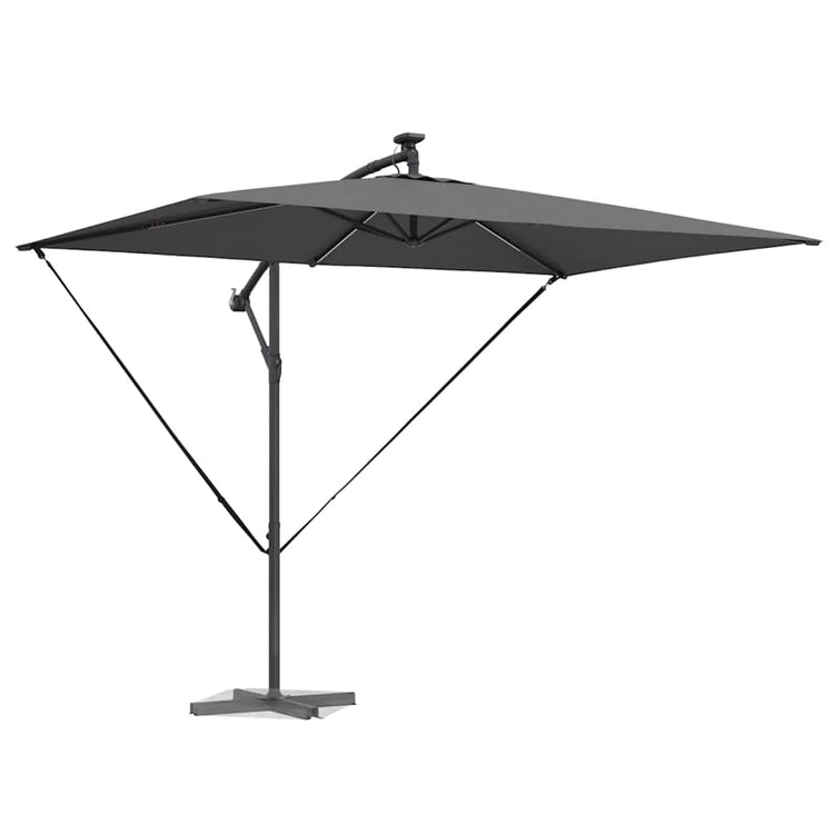 Vidaxl parasol antraciet 294 x 200 x 270 cm polyester en aluminium