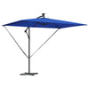 Vidaxl parasol azurblauw 294 x 200 x 270 cm polyester en aluminium