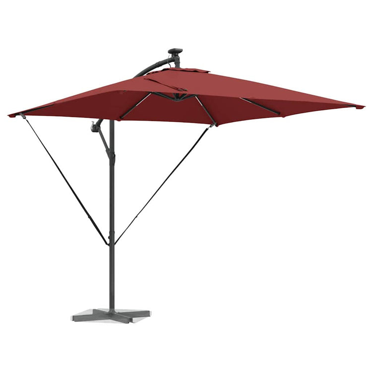 Vidaxl parasol terracotta 249 x 249 x 250 cm polyester en aluminium