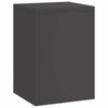 Vidaxl plantenstandaard 3 pcs zwart staal