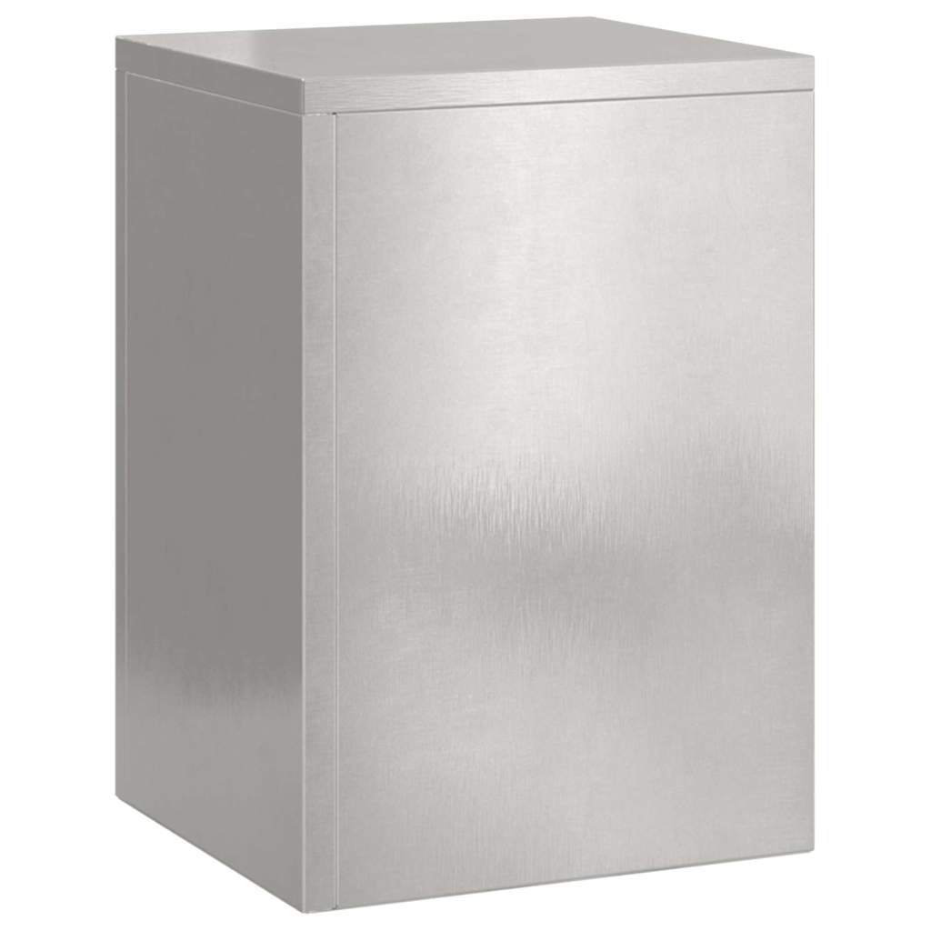 Vidaxl plantenstandaard 3 pcs zilver roestvrij staal