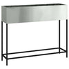 Vidaxl verhoogde tuin plantbak zilver 100 x 26 x 82 cm