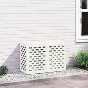 Vidaxl airconditioner hoes wit 90 x 40 x 60 cm staal - afbeelding 1