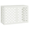 Vidaxl airconditioner hoes wit 90 x 40 x 60 cm staal