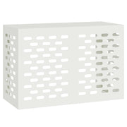 Vidaxl airconditioner hoes wit 90 x 40 x 60 cm staal - afbeelding 2