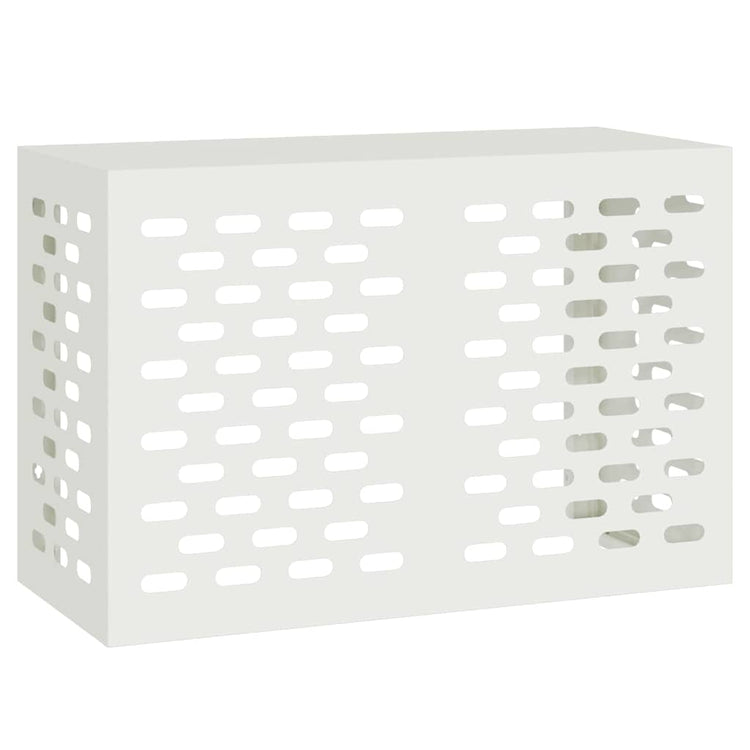 Vidaxl airconditioner hoes wit 90 x 40 x 60 cm staal