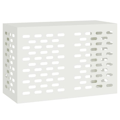 Vidaxl airconditioner hoes wit 90 x 40 x 60 cm staal