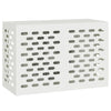 Vidaxl airconditioner hoes wit 90 x 40 x 60 cm staal