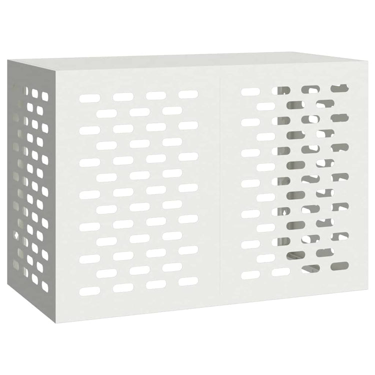 Vidaxl airconditioner hoes wit 100 x 50 x 70 cm staal