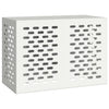Vidaxl airconditioner hoes wit 100 x 50 x 70 cm staal