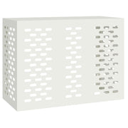 Vidaxl airconditioner hoes wit 110 x 50 x 80 cm staal - afbeelding 2