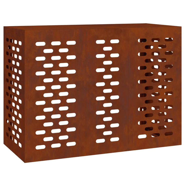 Vidaxl airconditioner hoes roestkleurig 110 x 50 x 80 cm