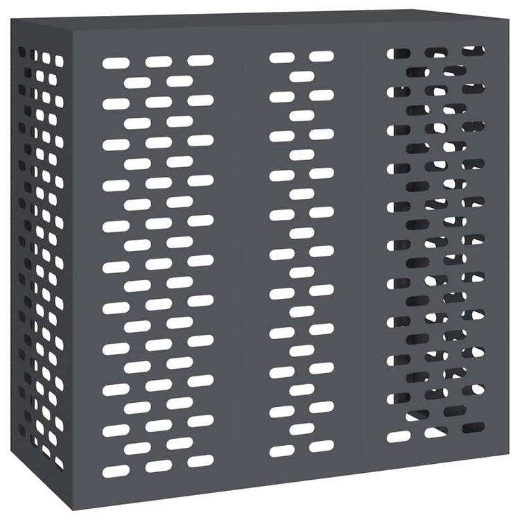 Vidaxl airconditioner hoes antraciet 110 x 50 x 105 cm
