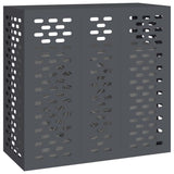 Vidaxl airconditioner hoes antraciet 110 x 50 x 105 cm - afbeelding 3