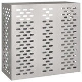 Vidaxl airconditioner hoes zilver 110 x 50 x 105 cm roestvrij staal - afbeelding 3