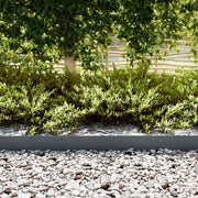Vidaxl tuinrand 50 st 100 x 0,05 x 15 cm koudgewalst staal antraciet - afbeelding 3