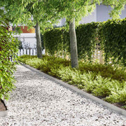 Vidaxl tuinrand 20 st 100 x 0,05 x 15 cm roestvrij staal zilver - afbeelding 1