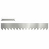 Vidaxl tuinrand 10 pcs zilver 100 x 0.05 x 20 cm gegalvaniseerd staal