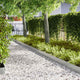 Vidaxl tuinrand 20 st 100 x 0.05 x 20 cm gegalvaniseerd staal zilver