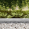 Vidaxl tuinrand 30 pcs zilver 100 x 0.05 x 20 cm gegalvaniseerd staal