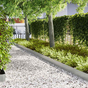 Vidaxl tuinrand 30 st 100 x 0.05 x 20 cm gegalvaniseerd staal zilver - afbeelding 1