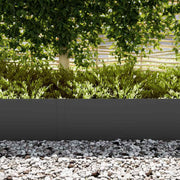 Vidaxl tuinrand 20 st 100 x 0,05 x 30 cm koudgewalst staal zwart - afbeelding 3