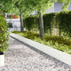 Vidaxl tuinrand 10 st 100 x 0,05 x 30 cm koudgewalst staal wit