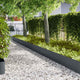 Vidaxl tuinrand 20 st 100 x 0,05 x 30 cm koudgewalst staal antraciet