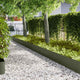 Vidaxl tuinrand 10 st 100 x 0,05 x 30 cm koudgewalst staal olijf groen