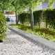 Vidaxl tuinrand 20 st 100 x 0,05 x 30 cm roestvrij staal zilver