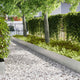 Vidaxl tuinrand 10 st 100 x 0,05 x 30 cm gegalvaniseerd staal zilver