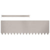 Vidaxl tuinrand 20 pcs bruin 100 x 0.05 x 20 cm cortenstaal