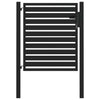 Vidaxl tuinhek afsluitbaar 100x100 cm aluminium zwart