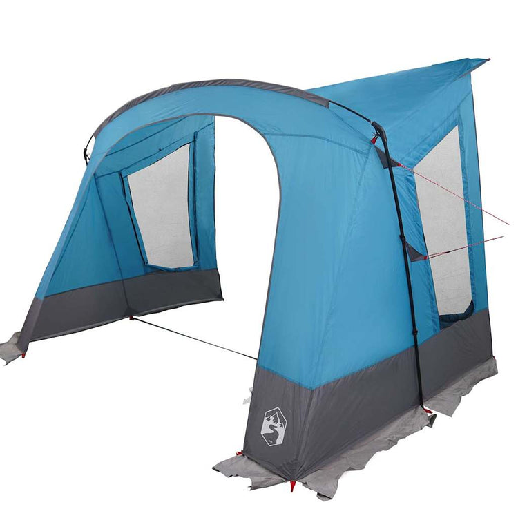 Vidaxl caravan tent met dak met opslag blauw 252 x 245 x 245 cm
