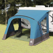 Vidaxl caravan tent met dak met opslag blauw 410 x 275 x 245 cm - afbeelding 1