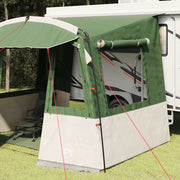 Vidaxl achterkleptent voor caravan met dak groen 352 x 250 x 240 cm - afbeelding 3