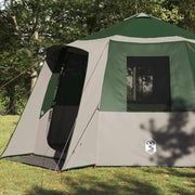 Vidaxl cabin tent 12-person 10-persoons groen en wit - afbeelding 3